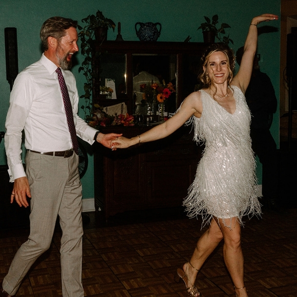 Nadine Merabi White Sadie Dress in size SM - Picture 10 of 14